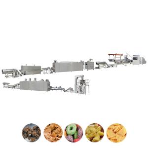 Quality Crispy Kelloggs Corn Flakes Machine Breakfast Cereal Processing Line wholesale