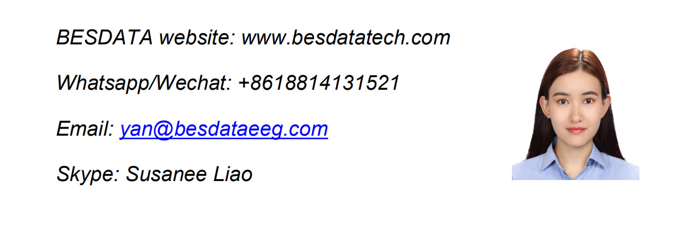 EEG Long term monitoring High density Sintered Ag/Cl Electrode cap with customized channel and scheme