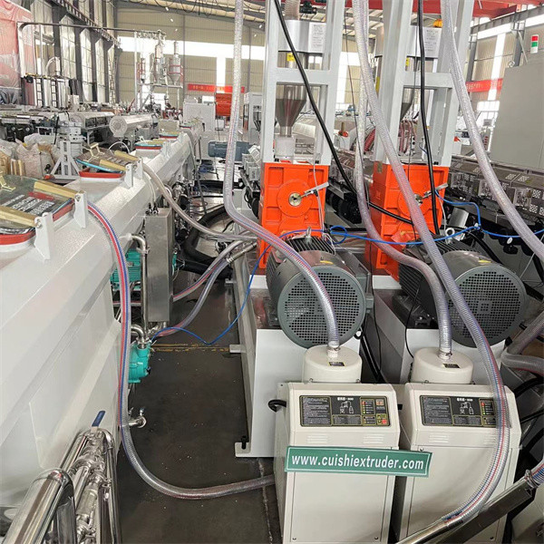 Automated PE Pipe Extrusion Line Plastic PE HDPE PPR Pipe Making Machine