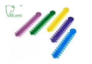 Quality Rubber Chain Code Dental Orthodontic Ligature Ties wholesale