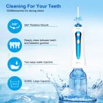 Oral Hygiene Cordless Dental Care New Teeth Water Jet Flossing Risuntech F5020E