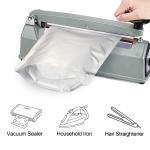 Food Grade Heat Seal Mylar Bags 5 Gallon Long Term Stand Up Pouch Packaging