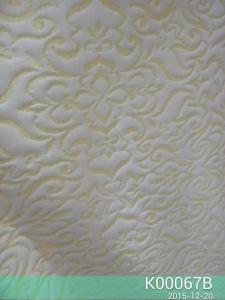 Quality 160gsm White Jacquard Fabric For Bedding Anti Dust wholesale