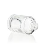 Luxury Cosmetic Packaging Empty Clear Glass Dropper Bottle With Pipette 30ml Oil
