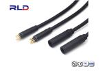Waterproof Male Female 9 Pins 250VAC Ebike Motor Connector