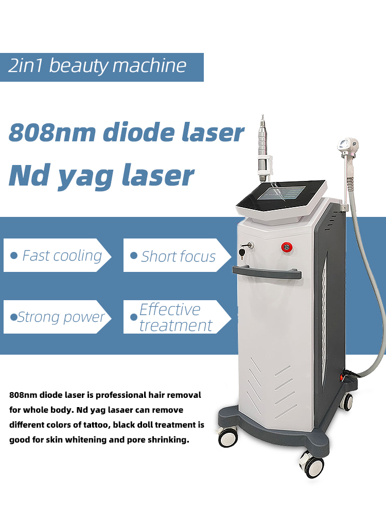Tattoo Eyebrow Pigment Removal 808nm diode laser Fast Hair Removal Multifunctional Beauty Equipment Machine