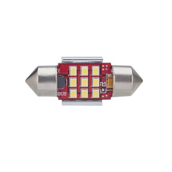 Multi Color LED Interior Car Light Bulbs Festoon Led Bulbs 12v , 36mm Festoon