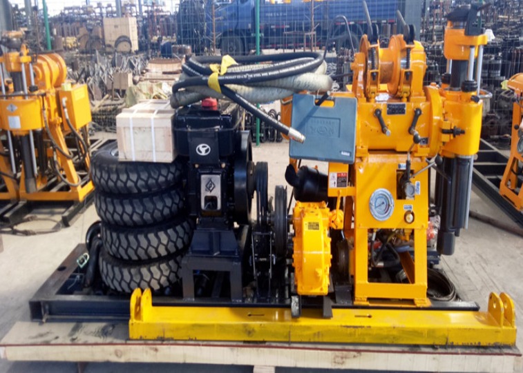 High Performance Soil Test Drilling Machine 50mm Diameter Drilling Rod 200 Meters Depth