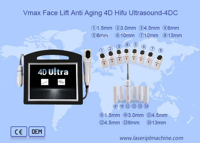 3 In 1 Hifu 4d Machine Portable Anti Aging Vagina Tightening Wrinkle Removal