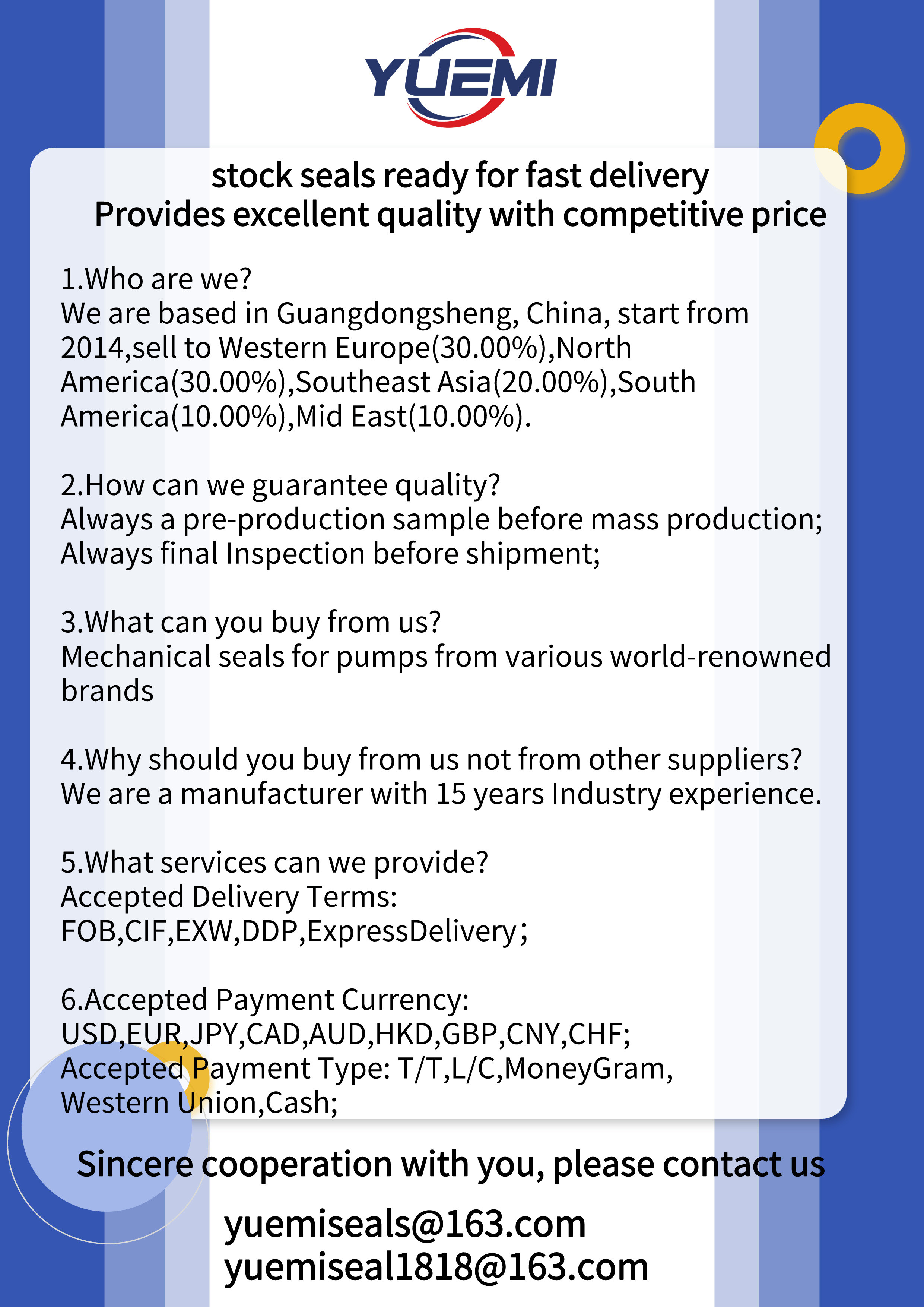 MG12-12mm-100mm Centrifugal Pump Seals Metal Bellow Mechanical Seal Borgmann G60