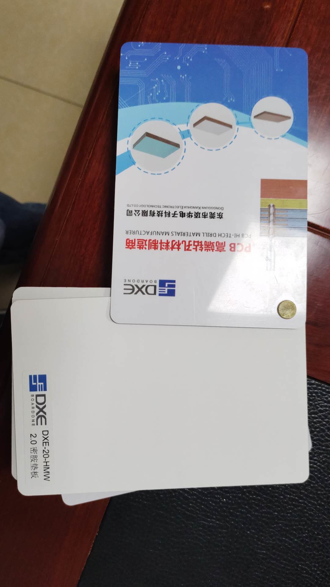 PCB Hole Drilling White Coating Melamine Backup Board