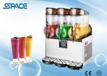 220V Triple Bowl Frozen Drink Machine / Slush Juice Machine CE Approved
