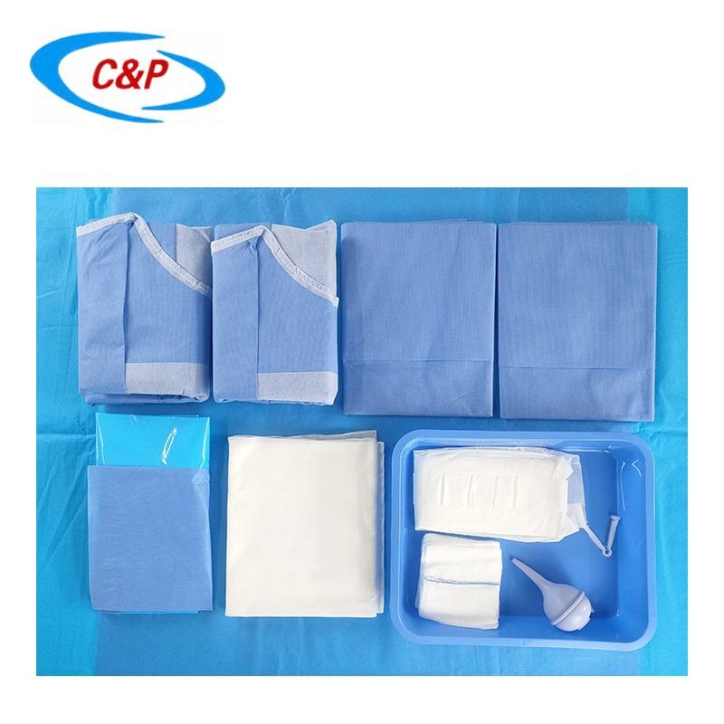 Blue SMS Sterile Mama Safe Birth Kits For Newborns