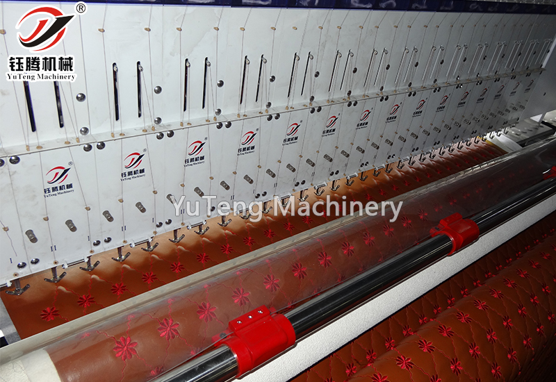 Industrial Computerized Quilting And Embroidery Machine Multi Head Multifunctional