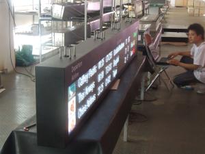 China P6 P12 Airport Flight Information Display for Traveler Passenger on sale