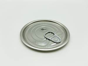 Quality 300 73mm Diameter Easy Open Jar Lids Tinplate Material Silver Metal Color wholesale