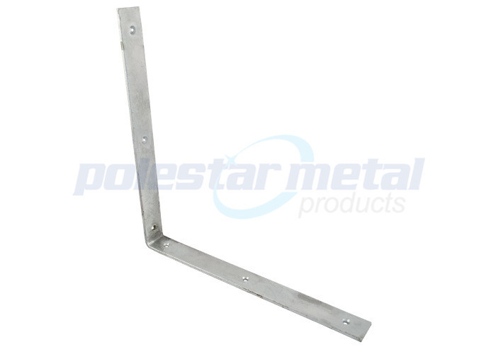 Zinc Plated Steel Construction Hardware , Heavy Duty Brackets Hardware