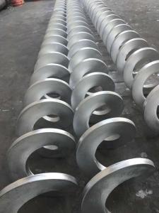 Quality Manganese Steel Spiral Blade Anti Corrosion Screw Conveyor Parts wholesale
