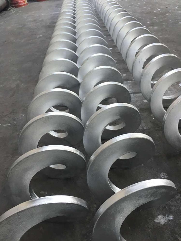 Q235 Carbon Steel Spiral Blade Cold Rolling Screw Conveyor Flight