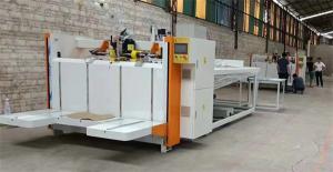 China Dual Servo Motor Control Nail Box Machine Automatic For 10mm Cardboard on sale