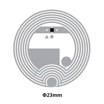Classic(R) 1K HF Inlay , 13.56MHZ RFID Label tag PET material