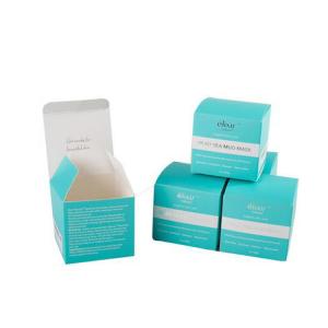 Quality cosmetics mask cardbaord box lotion paper box makeup color packaging box wholesale