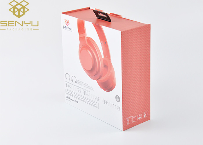 Magnetic Closure Foldable Bluetooth Headset Box Headphone Packaging Box