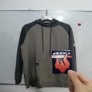Quality Welding Industry FR Fleece Hoodie Cotton Fire Resistance Fleece FRC Hoodie wholesale
