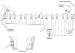Bulldozer Spare Parts 1154202 115-4202 Gasket