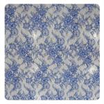 Coloured Designs Chantilly Lace For Wedding Dresses , French Lace Fabric