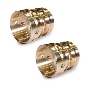 Quality OEM Brush Surface Turned Brass CNC Machining Parts wholesale