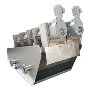 Quality Sludge Dewatering System Oily Wastewater Treatment Screw Press Machine wholesale
