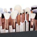Jessup 25pcs White/Rose gold Natural Makeup Brushes Set ShenZhen Makeup Brush