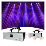 MF-7100XS Hexagonal Flash Background Laser Light for Party And Wedding Accessory