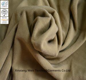 Quality Knit Jersey Cotton Inherent Fr Fabric / Shirt Flame Resistant Textiles wholesale