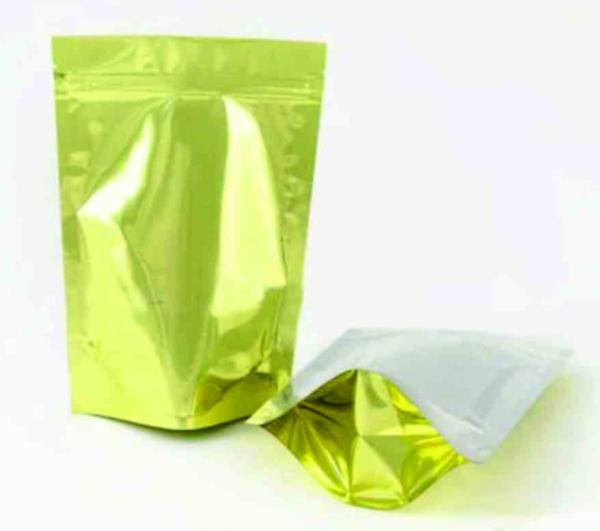 Aluminium Stand Up Zipper Pouch , coffee packaging bag , food bag