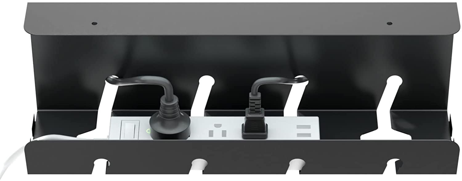 Optimize Your Workplace with our Cable Tray Desk Management Set and Mounting Accessories