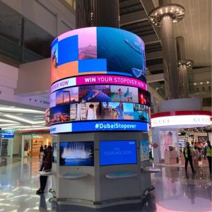 Quality High Contrast Flexible LED Display Screen IP20 Protection Class wholesale