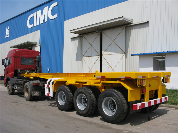 Multi Function Container Chassis 20ft Skeletal Trailer for Sale