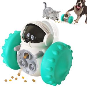 Quality Pet Toy Playing ABS PC Fun IQ Treat Interactive Food Dispensing Ball Dogs and Cats Pet wholesale