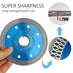 115mm 4.5 Inches Diameter Diamond Saw Blade Sintered Cut Marble Tile