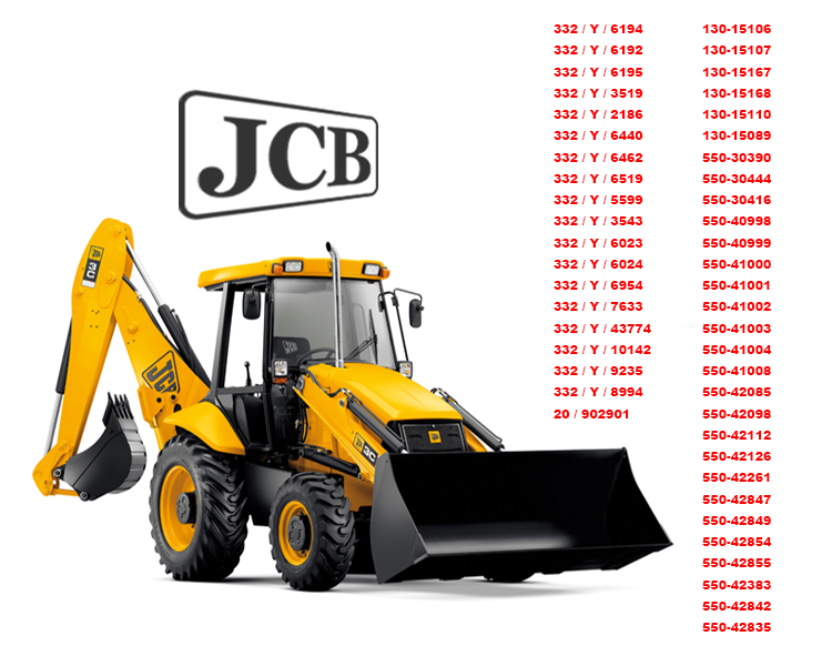 99100152 Excavator Hydraulic Cylinder Seal Kit For Backhoe Loader 3CX 4CX