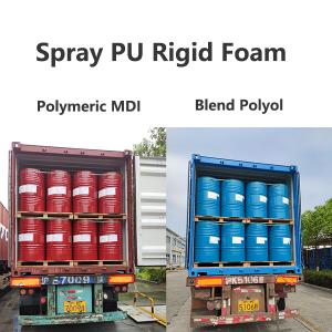 Quality Spray PU Foam For Construction Industry Blend Polyol And Polymeric MDI wholesale