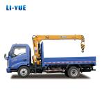 Lifting Dump Truck With Crane 4 Ton Mobile Mini Crane In Construction