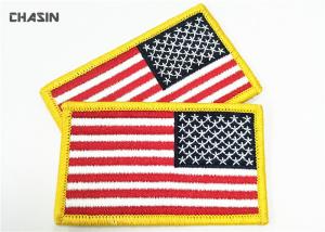 Quality American Flag Military Style Patches Durable Military Embroidered Badges wholesale