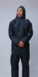 Disposable Protective Waterproof Hooded Coverall, non-woven protective coverall