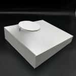 White Leather Necklace Bust Display Stand Eco Friendly Delicated Arts For Ladies