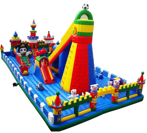 Mickey Mouse Bounce House Jumping Castle , Colourful Indoor Inflatable Play