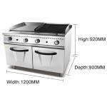 GL-RG RH Gas Restaurant Cooking Equipment for Large-Scale Food Preparation Gas