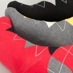 Sweat Absorbent Cotton Dress Socks With Snngging Resistance Breathable Material